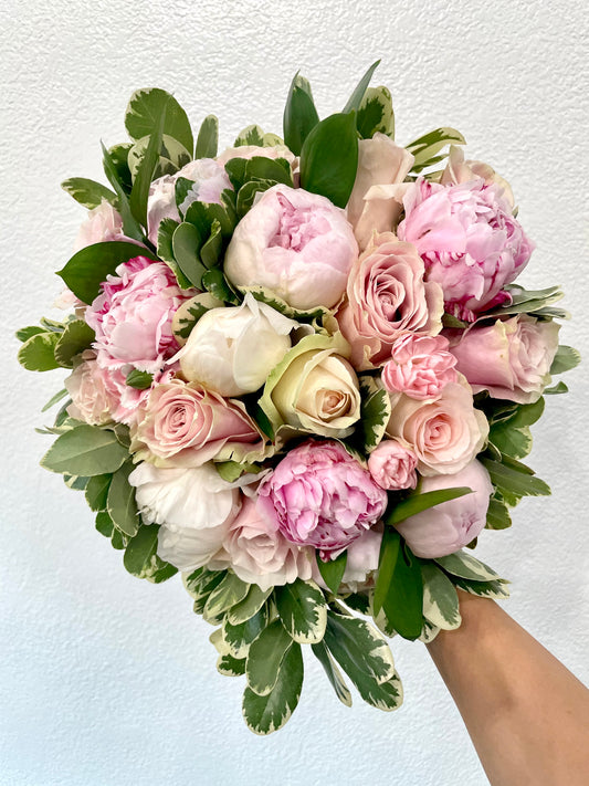 Peonies & Soft Pink Bouquet